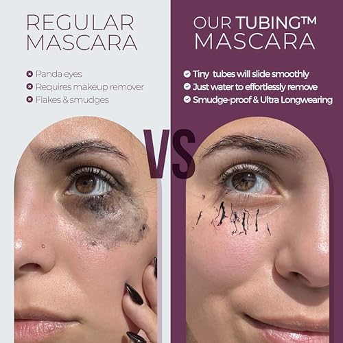 Blinc Amplified Tubing Mascara, Ultra-Longwearing Washable Mascara, Soft-Glam Volumizing, Lengthening and Defining Mascara, Gluten-Free and Cruelty-Free, 9mL / 0.30 Fl. OZ
