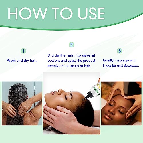 WOZUTUNT 4 FL OZ Natural Chebe Hair Oil for Hair Growth, Moisturizer for Scalp, for All Hair Types
