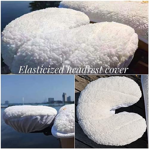 Fleece Massage Tables Cover Set 31"x72", Cozy Quilted Massage Bed Topper, Includes Pad & Face Cradle Cover, Natural, Hypoallergenic, Skin-friendly ? Ideal for Spa, Physical Therapy, Home Massage