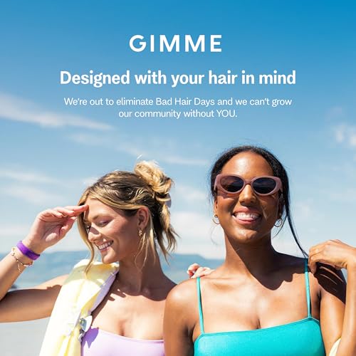 Gimme Beauty X-Fine Hair Bands - Slim-Fit Elastic Ties for Extra Fine Hair - No-Dent, Gentle-Grip Ponytail Holders for All-Day Comfort - 20 Pack, Light Brown