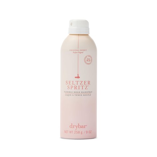Drybar Seltzer Spritz Flexible Hold Hairspray | Holds Style for 8 Hours* with Touchable Finish, Adds Softness, Ultrafine Mist Diffuser for Even, Quick Drying Application, Vegan & Cruelty Free