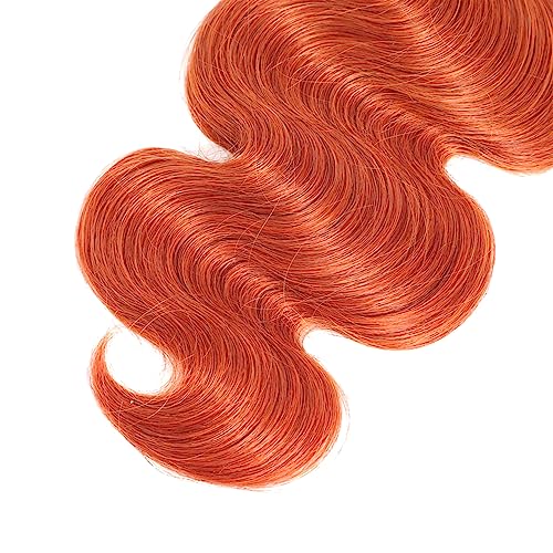 26 28 30 inch Ombre Human Hair Bundle Ginger Bundles Human Hair Ginger Body Wave 3 Bundles 1b/350 Body Wave Bundle for Women