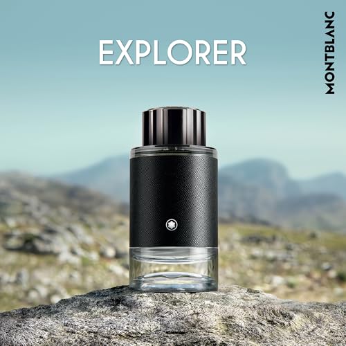 MONTBLANC - Explorer Eau de Parfum - Men's Fragrance - Woody Leathery Aromatic - With notes of Bergamot, Vetiver & Patchouli
