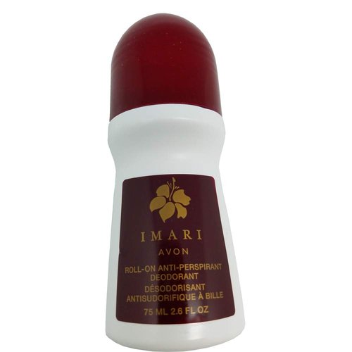 Avon Imari Roll-on Deodorant. Quick Drying, Anti-Staining and Long-lasting Odor Protection. Serene Scent For Women. 2.6 Oz / 75 ml. Pack of 6