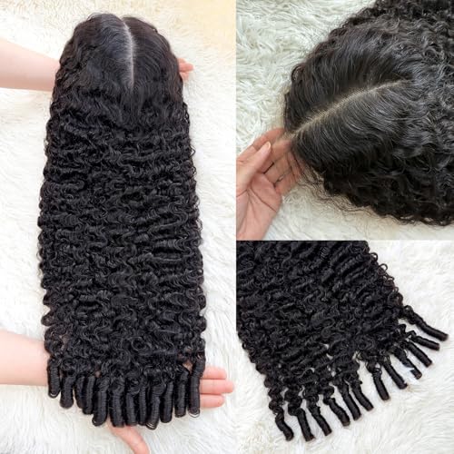 Lemoda 13x6 Full Lace Frontal Wig 180% Density Burmese Curly Wig Human Hair 13x6 HD Transparent Lace Frontal Wigs Pre Plucked 15A Burmese Virgin Human Hair Wigs for Women 22 Inch