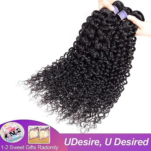 Curly Human Hair Bundles Brazilian Virgin Hair Weave 3 Bundles Jerry Curly Wave 12A Grade Unprocessed Hair Extensions Natural Black 22 24 26 inch 285g/pc