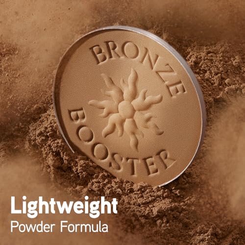 Physicians Formula Bronze Booster Pressed Contour Bronzer - Glow Activator Vitamin Infused Technology with a Natural Finish, Buildable Coverage, Cruelty-Free & Hypoallergenic - Medium-to-Dark