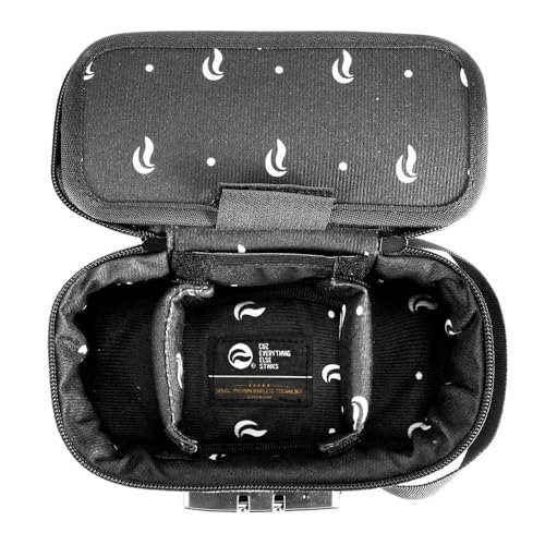 Skunk Sidekick Smell Proof Case w/Combo Lock - SK9 Premium odorless Technology (Slate Gray)