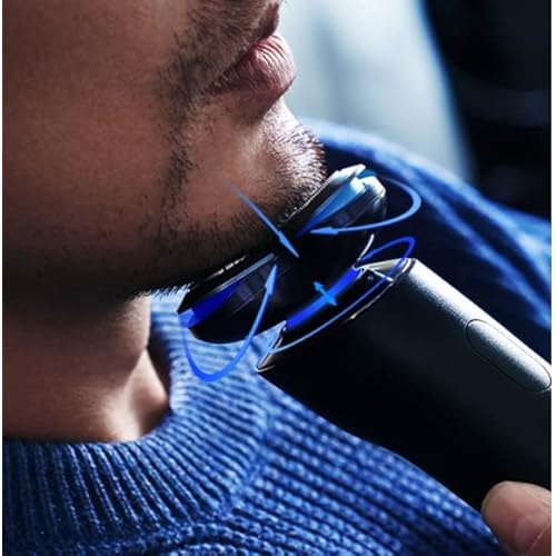 Xiaomi Electric Shaver S700, Ceramic Blades with Ultra-long Service Life, Full-coverage Aluminum Alloy Body, Direct-drive Brushless Motor for Quiet Operation, 3 Speeds, Black