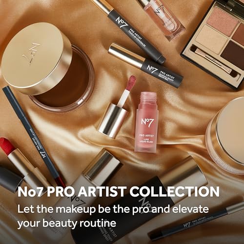 No7 Pro Artist Finishing Touch Setting Spray - Long-Lasting Finishing Spray for Face Makeup - Leaves a Radiant, Blurred, and Hydrated Finish (2.7 Fl Oz)