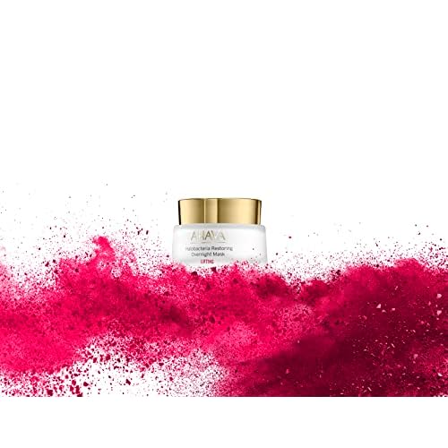 AHAVA Halobacteria Restoring Overnight Mask - Enhanced with Meadowfoam Seed Oil, Osmoter and Halobacteria DNA found in the depths of Dead Sea, Lifts & Restores Skin's Luminosity & Elasticity,1.7 fl.oz