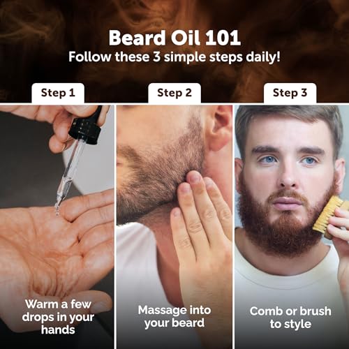 Detroit Grooming Beard Oil | Hydrating & Nourishing Formula with Vitamin E ? Corktown Scent (2 oz)
