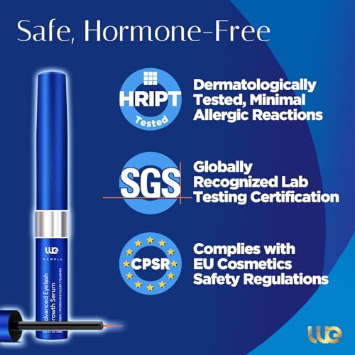 Advanced Eyelash Growth Serum for Lash: Premium Lash Enhancer for Natural Thicker and Longer Lashes ? Booster for Enhanced Eyelash Thickness 3Ml