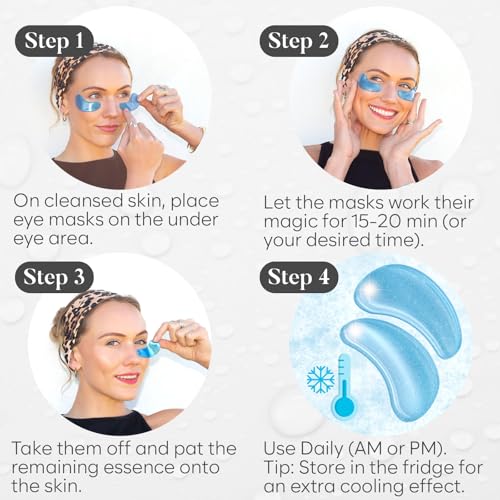 Variety Under Eye Patches (30 Pairs) Under Eye Patches for Dark Circles and Puffy Eyes, Under Eye Mask, Eye Care, Puffy Eyes Treatment, Eye Masks Bulk, Bachelorette Party Favors