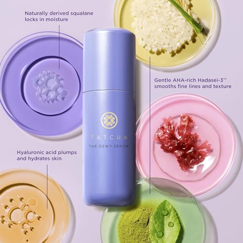 Tatcha The Dewy Serum | Hydrating Serum for Smoother, Plumper & Dewy Skin | 30 ml / 1 oz