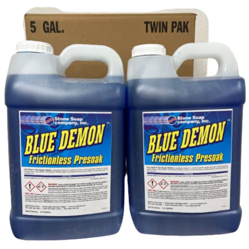 Blue Demon High pH Touchless Presoak, 2.5 Gallon Two Pack, (5 Gallons Total)