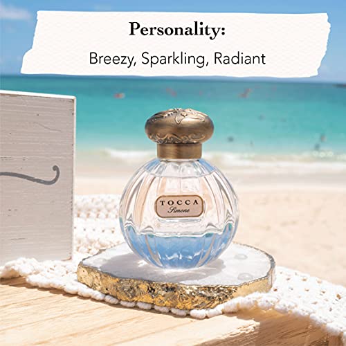 Tocca Simone Women's Perfume, 1.7oz (50 ml) - Fresh Floral - Breezy, Sparkling, Radiant Fragrance