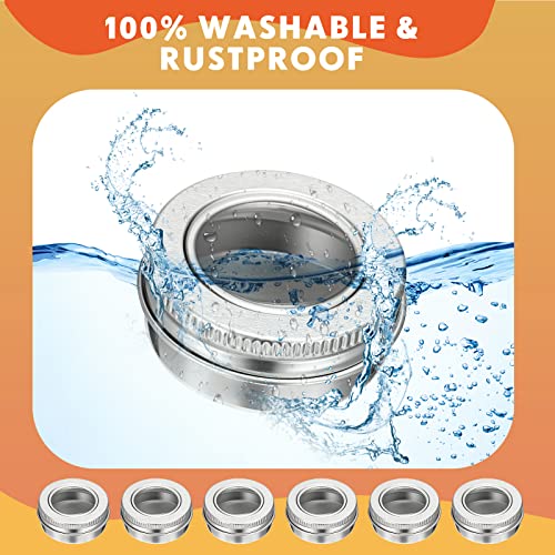 Zubebe 50 Pcs Aluminum Tin Jar Refillable Containers Clear Top Screw Lid Round Tin Container Bottle for Cosmetic, Cream, Diamond Painting, Salves, Balms, Lip Balm, Spices or Others, Silver (1 oz)