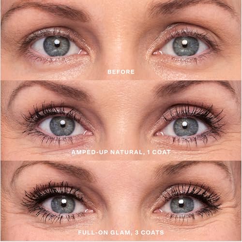 Tower 28 Mascara ? Volumizing & Lengthening Lash Makeup | No Clumping, No Flaking, Smudge-Free | Gentle for Sensitive Eyes, Eco-Conscious Packaging ? Jet Black