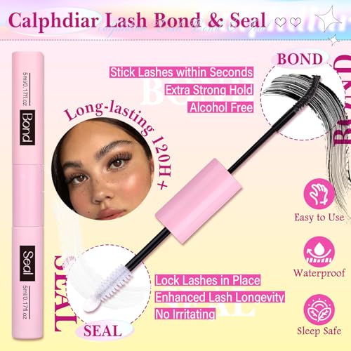 Eyelash Extension Kit 320PCS Lashes Clusters 30D+40D Lash Extension Kit 9-16mm Wispy Cluster Eyelash Extensions Kit with Lash Bond and Seal Tweezers Natural Lash Clusters Kit for Beginners