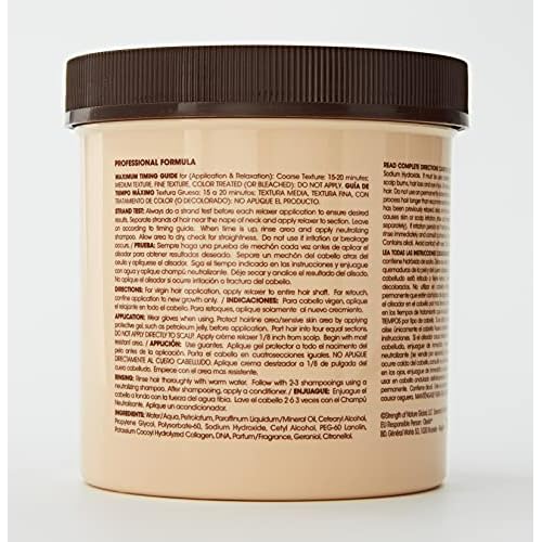 TCB No Base Creme Hair Relaxer with Protein and DNA Super 15.oz