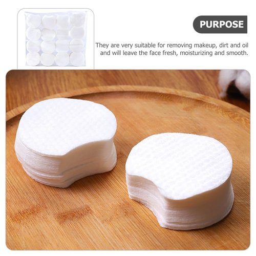 CALLARON 1200Pcs Face Wipes for Women Cleansing - Makeup Remover Wipes, Makeup Remover Pads, Non-Woven Fabric, Face Cotton Pads Cosmetic Eye Shadow Cleansing Pad - Travel Daily Use