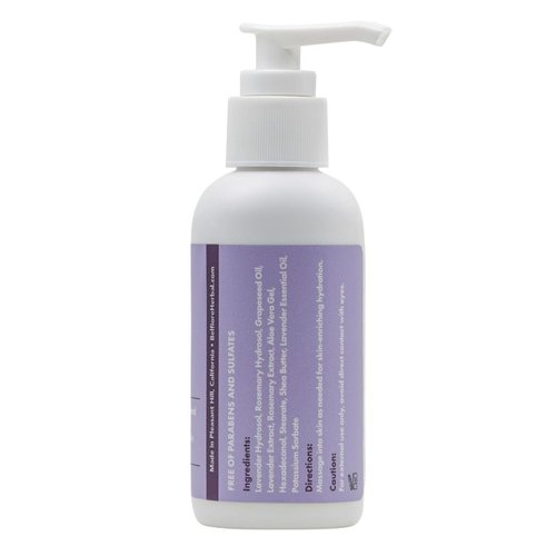 Belfiore Herbal 100% Natural Lavender Body Lotion | Organic Plant Extracts | Calming, Hydrating & Moisturizing | Vegan, Non-GMO | Made in The USA | 4 oz