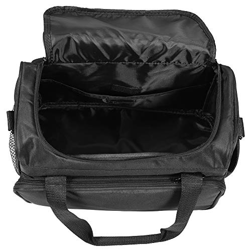 Sonew Hairdressing Tools Bag, Portable Salon Barber Handbag Makeup Cosmetics Tools Bag Scissors Comb Holder Bag Hairstyling Case Large capacity Hair Stylist Organizer for Equipment,