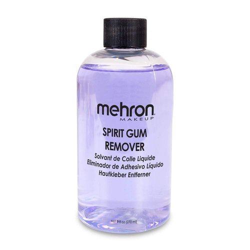 Mehron Makeup Spirit Gum Remover | SFX Makeup| Spirit Gum Adhesive Remover 9 fl oz (266 ml) (Pack of 2)