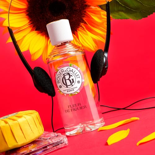 Roger&Gallet Beneficial Perfumed Water 100 ml - Parfum Femme with Relaxing Properties - Women's Perfume with Natural Fig Extract - Relaxing Fragrance for Women - Natural Origin - Fleur de Figuier