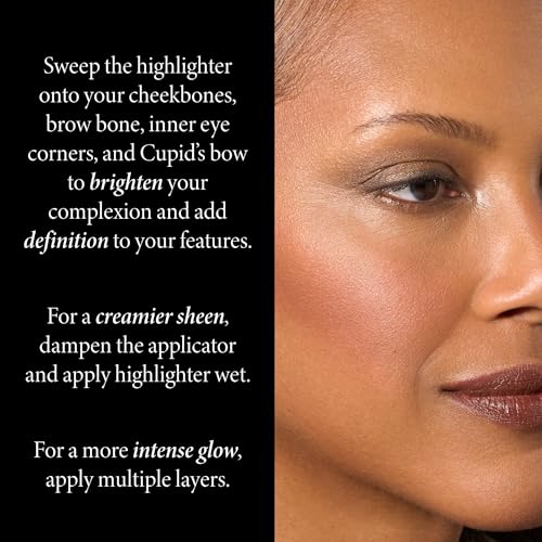 LAURA GELLER NEW YORK Baked Natural Glow Highlighter Radiance Enhancing Makeup, French Vanilla