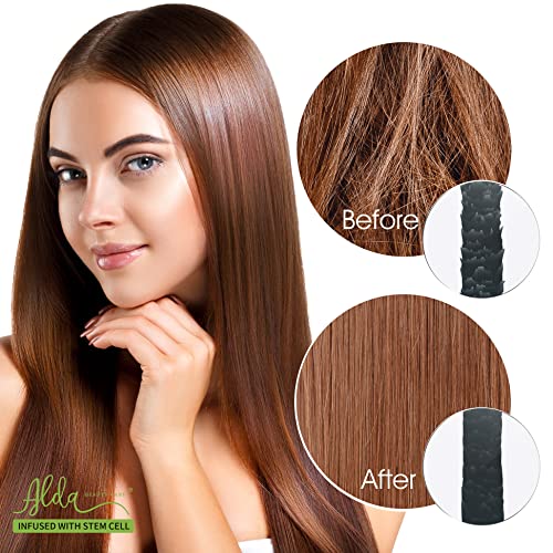 Brazilian Keratin Hair Smoothing Treatment ? Blowout Straightening System ? Formaldehyde Free (32 fl oz)