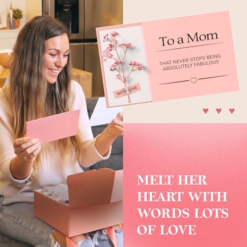 Best Mom in the World Mothers Day Gifts Set - Gifts for Mom from Daughter Son Relaxing Gifts for Women Set ? Gift for Any Occasion ? Mom Birthday Gifts Box ? Gift Box for Mother's Day