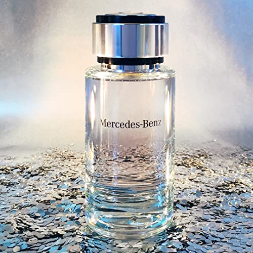 Mercedes Benz For Men - Elegant Fragrance With Woody, Sensual Musky Notes - Mesmerize The Senses With Original Luxury Men¡¯s Eau De Toilette Spray - Endless Day Through Night Scent Payoff - 4 OZ