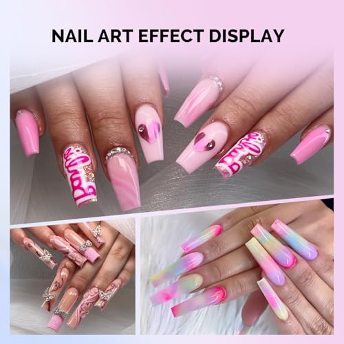 MelodySusie Kolinsky Acrylic Nail Brush, 100% Pure Kolinsky Hair, Professional Nail Brush for Acrylic Powder Nail Extension and 3D Nail Carving, for DIY Home Salon, Size 14