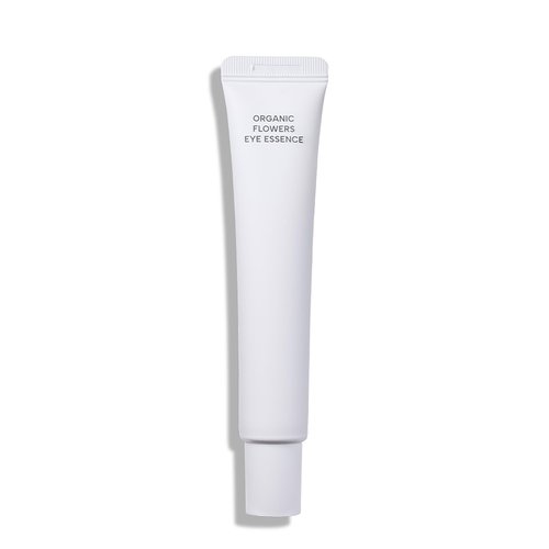 Whamisa Organic Flowers Eye Essence, Waterless Formula, Fermented Postbiotics for Gentle Care, Under Brightener, Hydration, Elasticity & Slow-Aging Support (30ml)