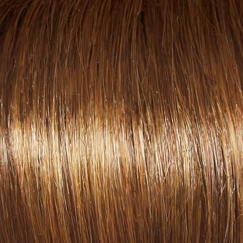 GABOR Front Cover Layered Long Bob Style Wig, Hand-Tied Mono Top by Hairuwear, Average Cap - GF8-29SS Hazelnut
