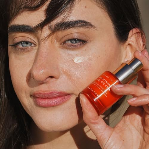 RANAVAT Brightening Retinol Eye Cream - Anti Aging Eye Cream and Dark Circle Corrector to Help Target Fine Lines - Enriched with Micro-Encapsulated Retinol, Bakuchi Seed, & Saffron (0.5 oz)