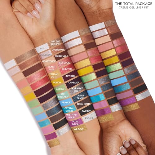 ColourPop BFF Cr?me Gel Liner - Waterproof Gel Eyeliner Pen with a High-Pigment & Buildable Formula - Colored Eyeliner with 18-Hour Wear - Swerve (0.01 oz)