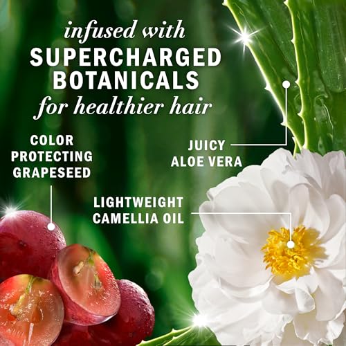 Herbal Essences Pure Grapeseed Color Nurture Sulfate Free Conditioner, 13.5 fl oz, Hair Protection and Color Nourishment