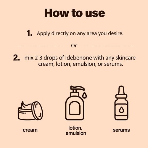 Idebenone Serum 1 fl. oz / 30 ml/Synthetic Coenzyme Q10