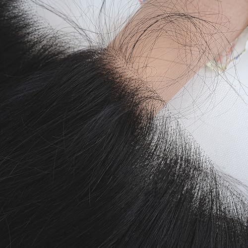 13x6 Ear to Ear Skinlike Real HD Lace Frontal Only, Body Wave 0.10mm Ultra-thin HD Lace Bleached Knots Pre-Plucked Hairline Virgin Human Hair Frontal 10 Inch