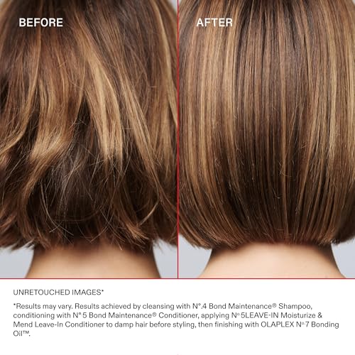 Olaplex N¨¬. 5 Leave-In Conditioner: Moisturizes & Mends Split Ends | Reduces Breakage & Repairs, Protects Damaged Hair | For Coily, Curly, Straight, and Wavy, Stocking Stuffers, 100 mL / 3.3 Fl. Oz.