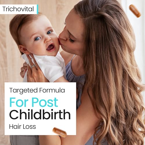Advanced Hair Growth Supplement for Adults 30+ ? Biotin, Collagen, Zinc & Essential Vitamins for Stronger, Fuller Hair
