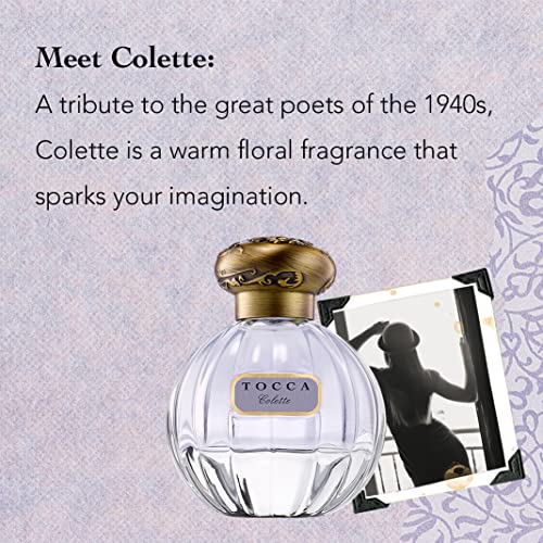 Tocca Colette Women's Perfume, 1.7oz (50 ml) - Warm Floral, Bergamot, Sandalwood, Pink Peppercorn Fragrance