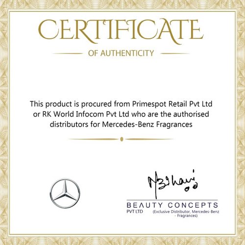 Mercedes-Benz Sign - Stick Deodorant for Men - Mens Deodorant Stick - Tonka Bean, Patchouli Fragrances - Alcohol Free Deodorant for Men - 2.6 oz
