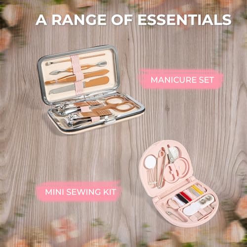 Bridal Emergency Kit for Wedding Day, Wedding Essentials Survival Set for Team Bride, Must-Have 30+ Essentials Travel Kit with Makeup Bag