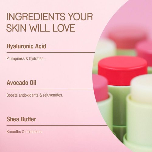 Pixi Beauty +Hydra LipTreat Naturals Trio | Tinted Hydrating Lip Balms in 3 Shades | Clear, Peach-y, and Nectar | 0.16 oz / 4.8 g