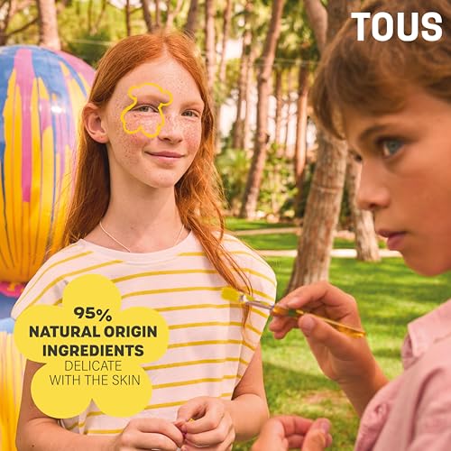 TOUS Eau de Toilette for Boys and Girls, Gentle on Children's Sensitive Skin and Ideal for Everyday Use, 3.4 Fl Oz