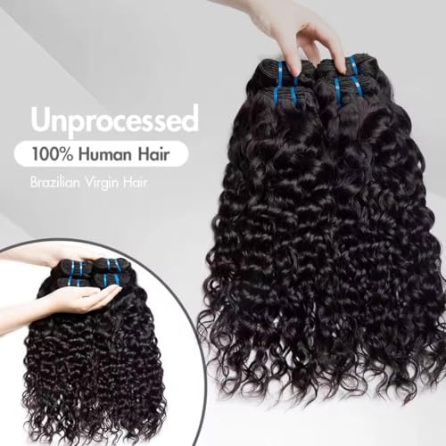 VIPbeauty Burmese Curly Bundles Human Hair Unprocessed Virgin Hair Bundles Deals Human Hair Extensions 16A Raw Burmese Curly Human Hair 3C4A Bundles for Black Women Natural Black 20 22 24 Inch